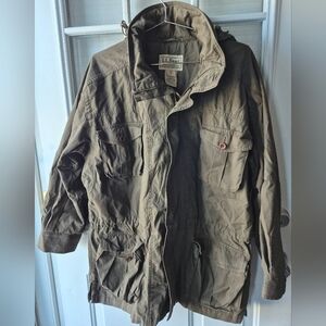 Vintage L.L. Bean Men's Olive Green M-65 Military Field Jacket